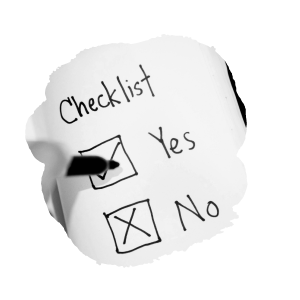 checklist-blob