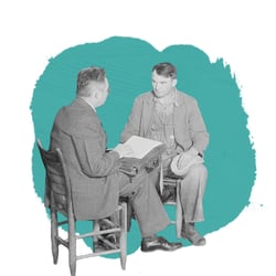 two-men-talking_blue-blob